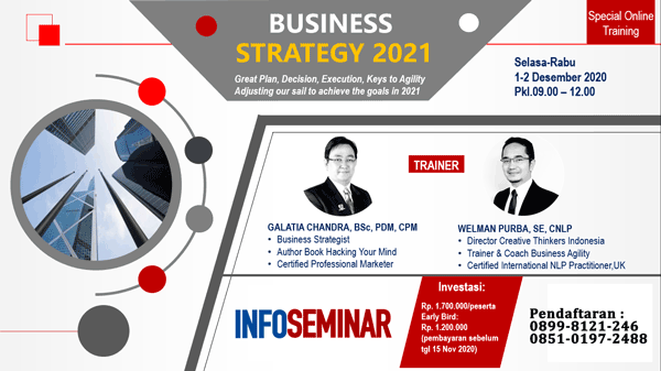 Webinar Training Business Strategy 2021