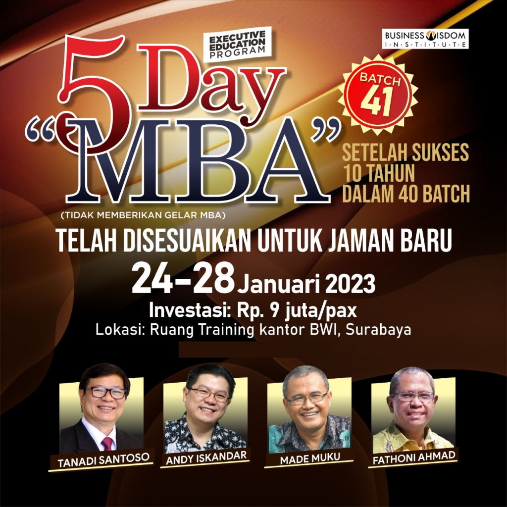 Seminar 5 Day MBA Surabaya