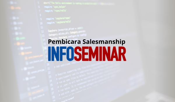 Pembicara Salesmanship